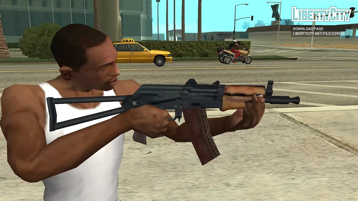 АКС-74У / GTA San Andreas