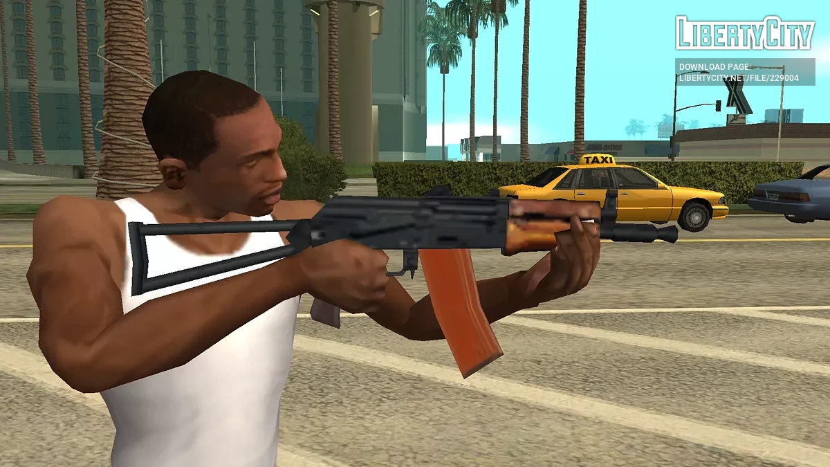 АКС-74У / GTA San Andreas