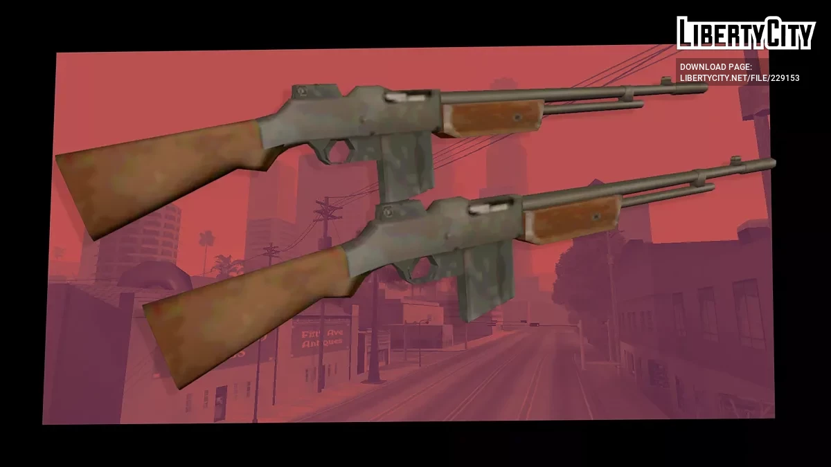 BAR M1918 / GTA San Andreas