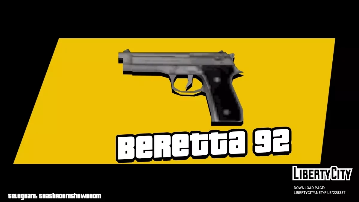 Beretta92 (SA-Style) / GTA San Andreas