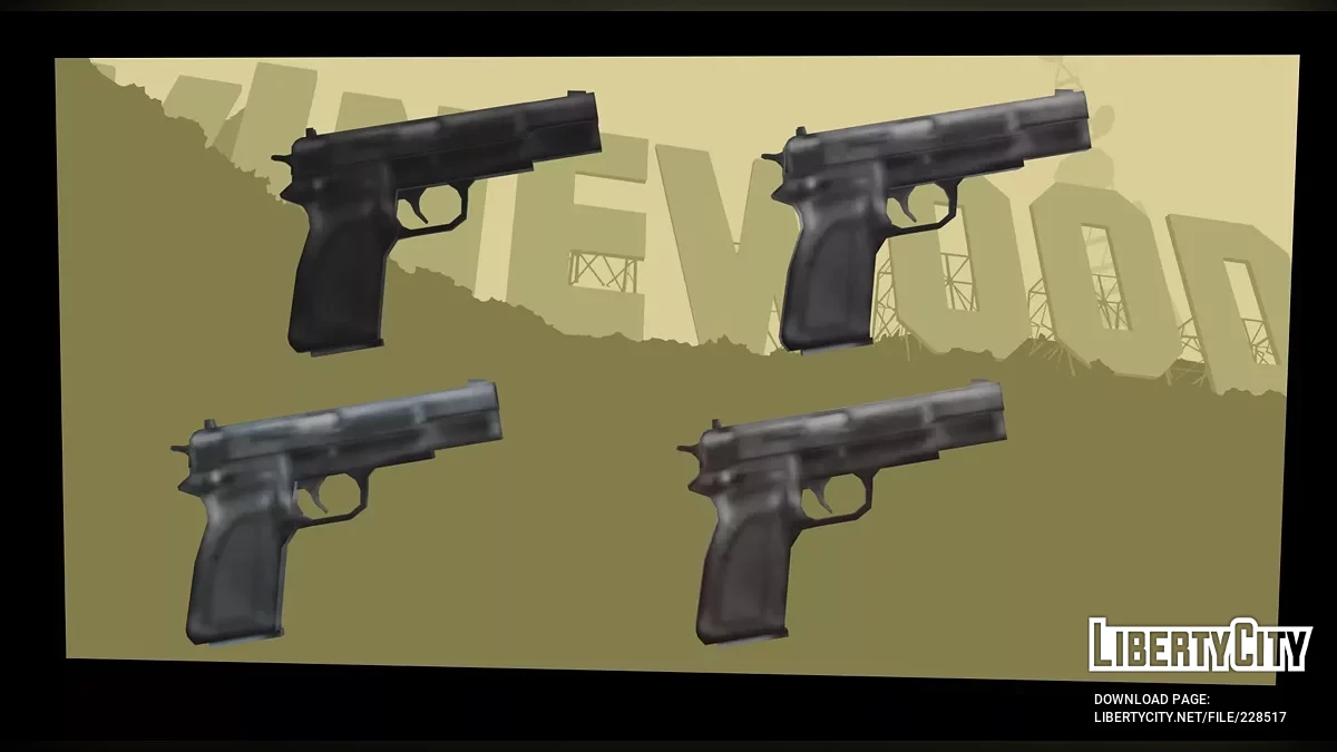 Browning Hi-Power (Mk II & III) / GTA San Andreas