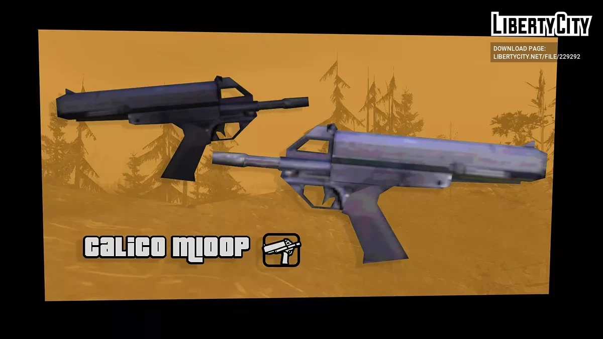 Калико М100П / GTA San Andreas