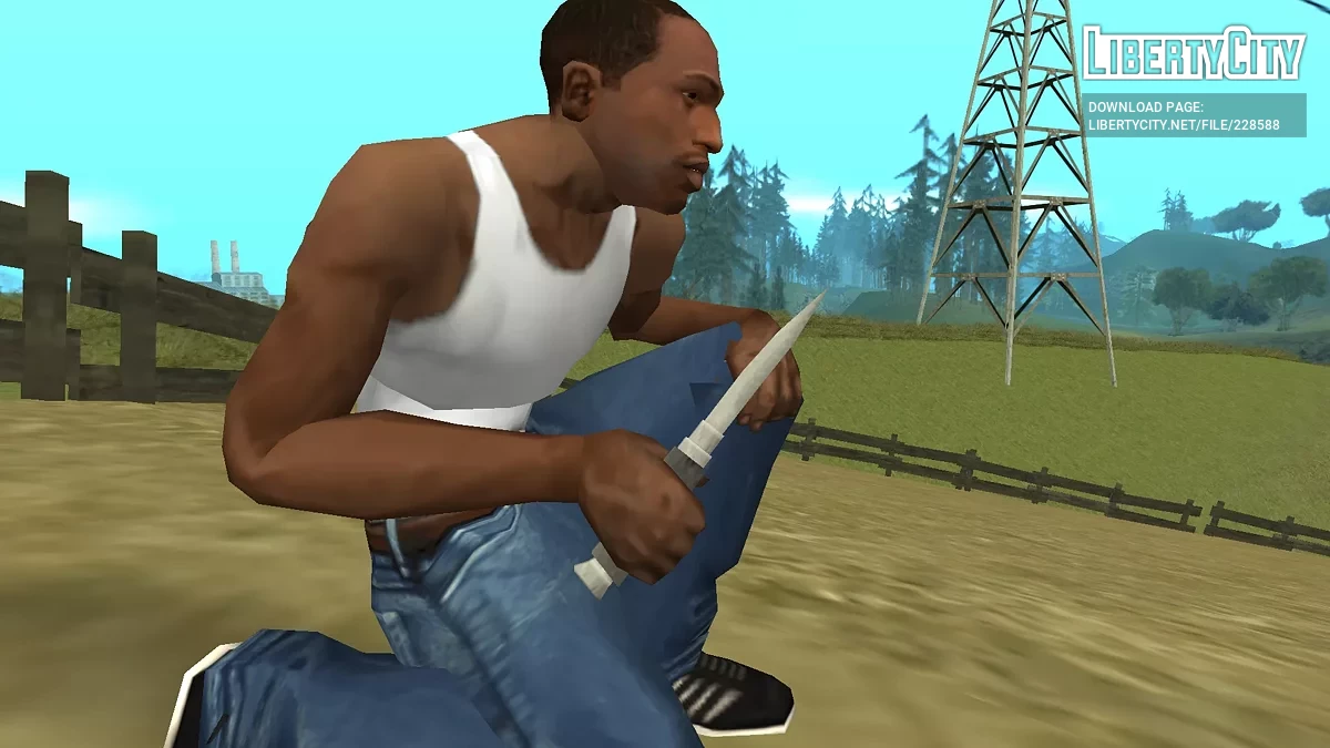 Нож Каталины / GTA San Andreas
