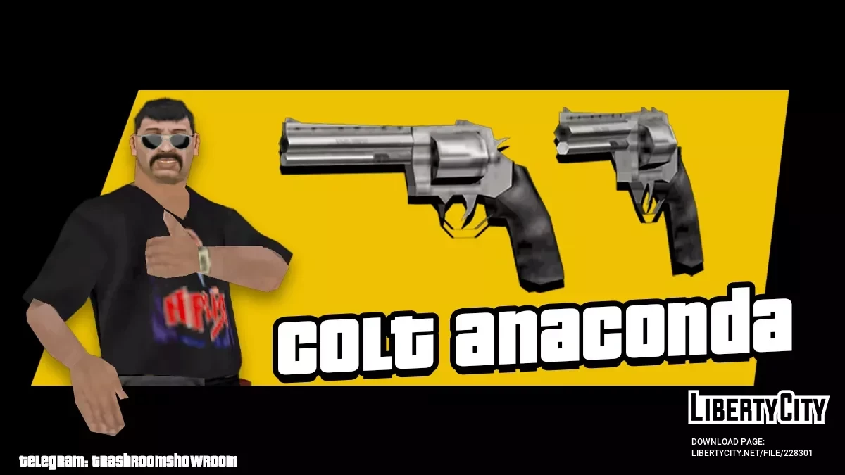 Colt Anaconda (SA-Style) / GTA San Andreas