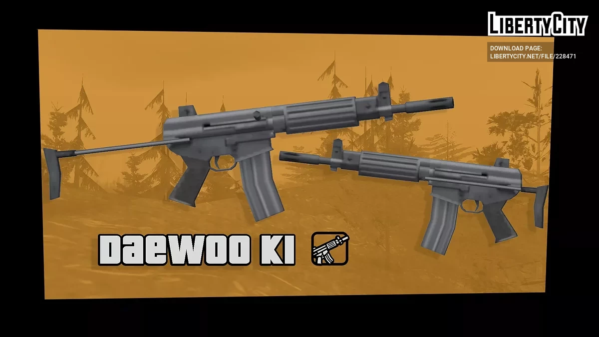 Daewoo K1 / GTA San Andreas