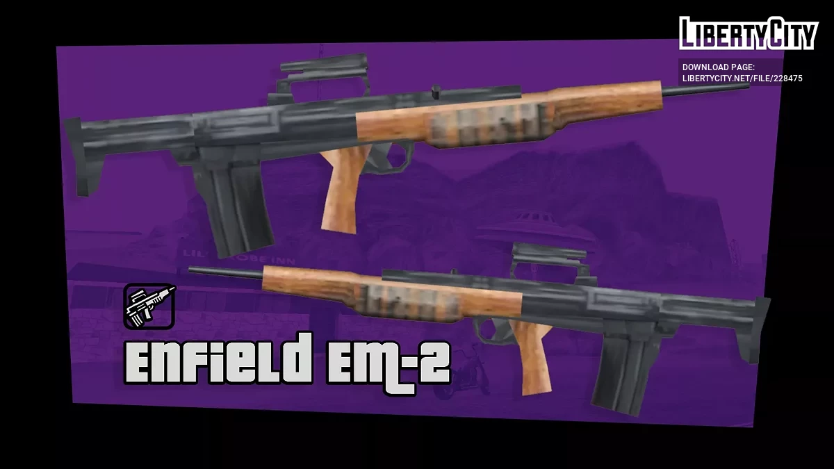 Энфилд EM-2 / GTA San Andreas