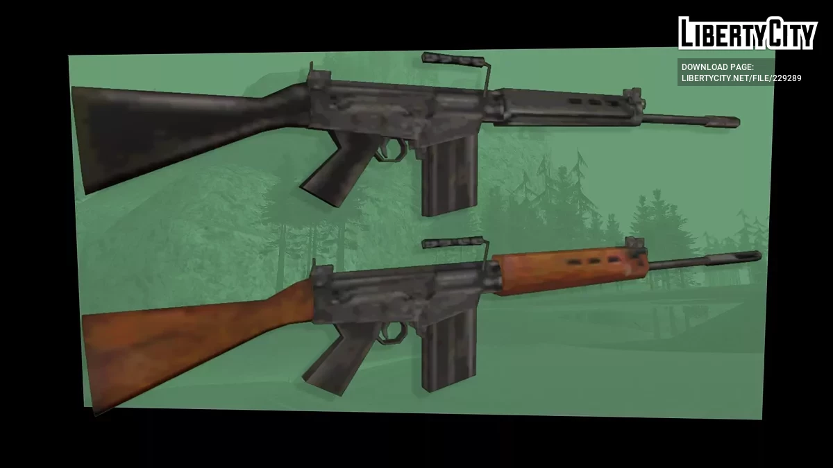 FN FAL / GTA San Andreas