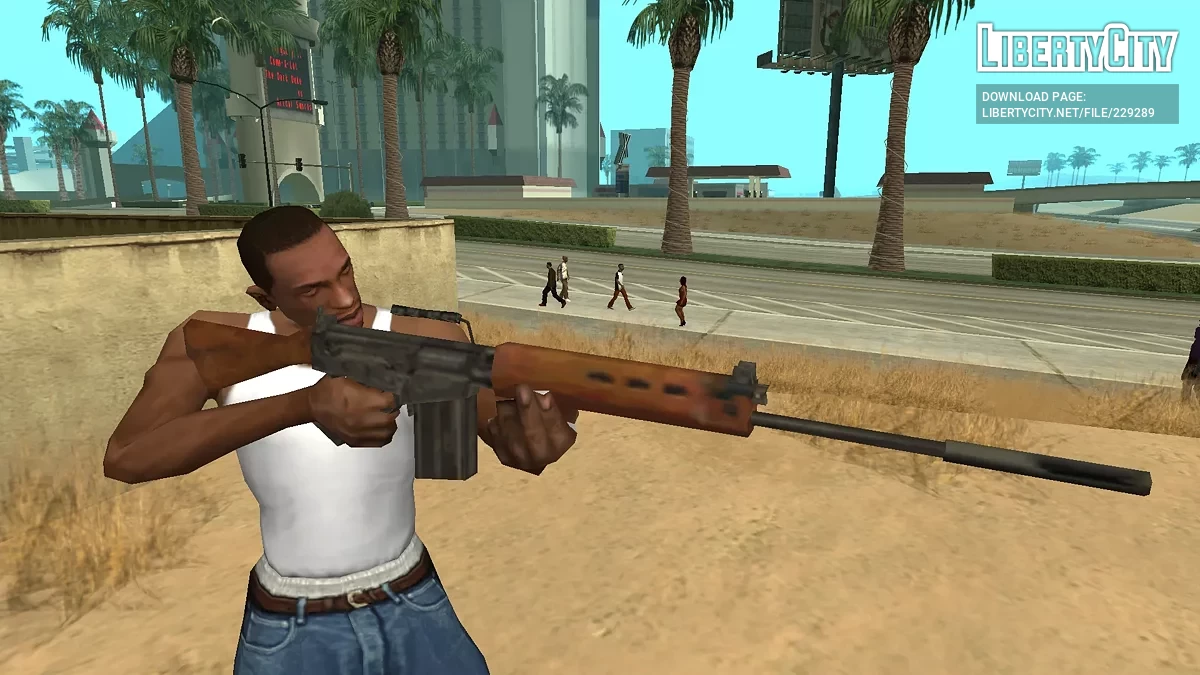 FN FAL / GTA San Andreas