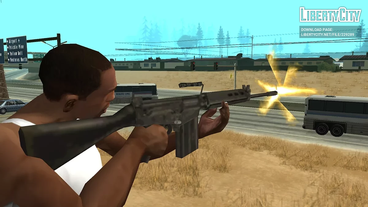 FN FAL / GTA San Andreas
