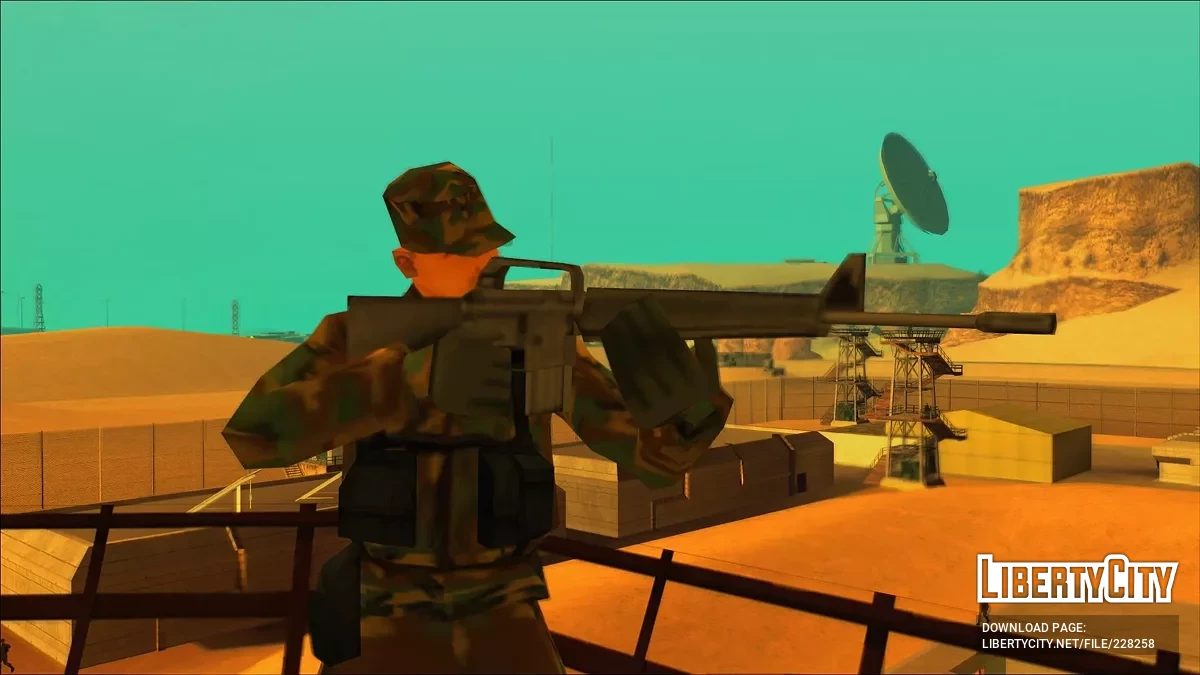 M16 A1 / GTA San Andreas