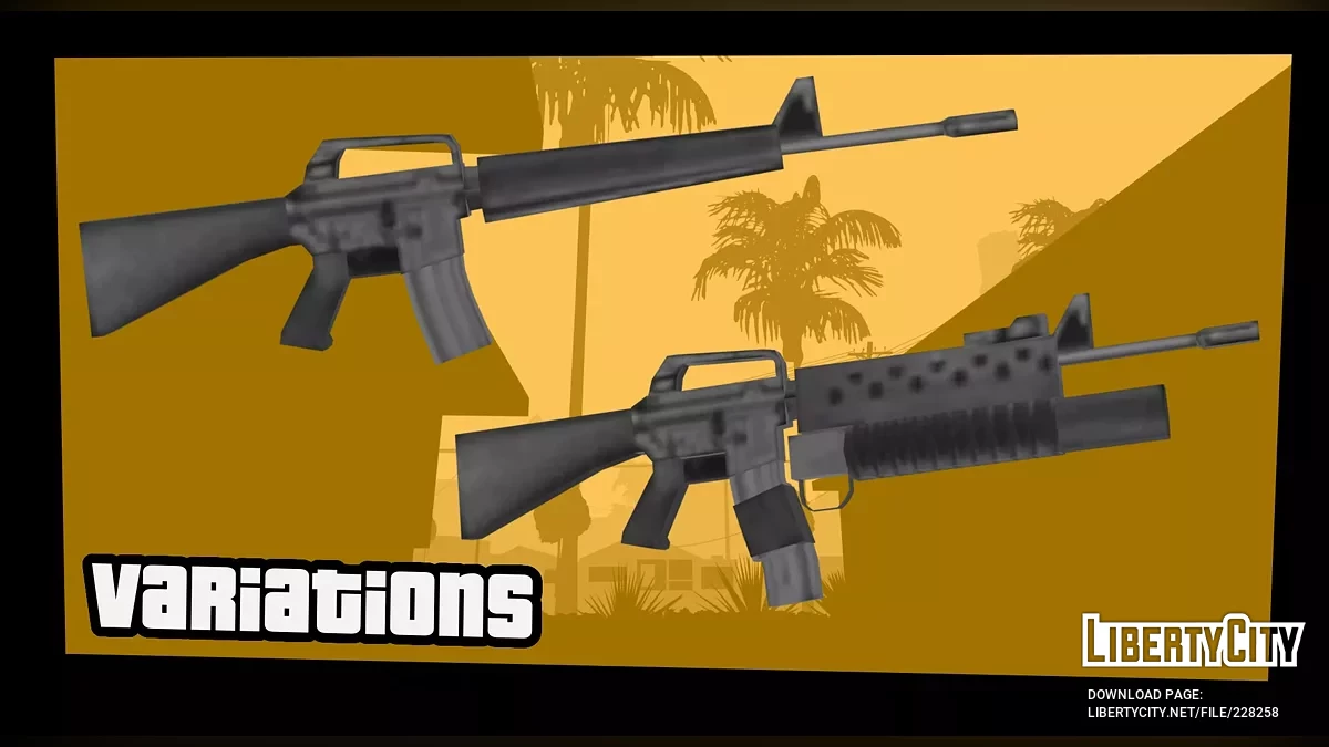 M16 A1 / GTA San Andreas