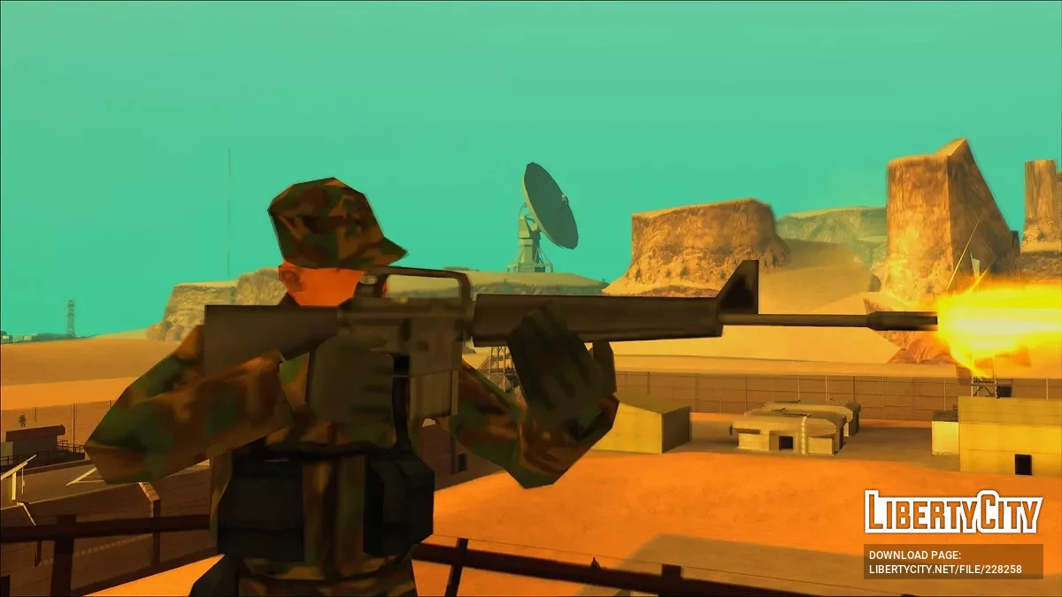 M16 A1 / GTA San Andreas