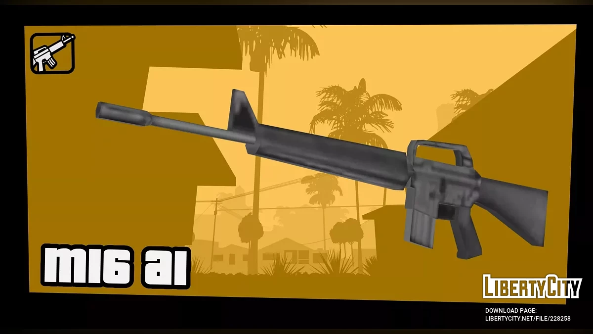 M16 A1 / GTA San Andreas