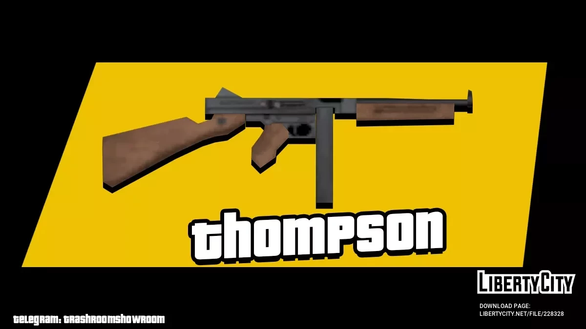 M1A1 Thompson (SA-Style) / GTA San Andreas