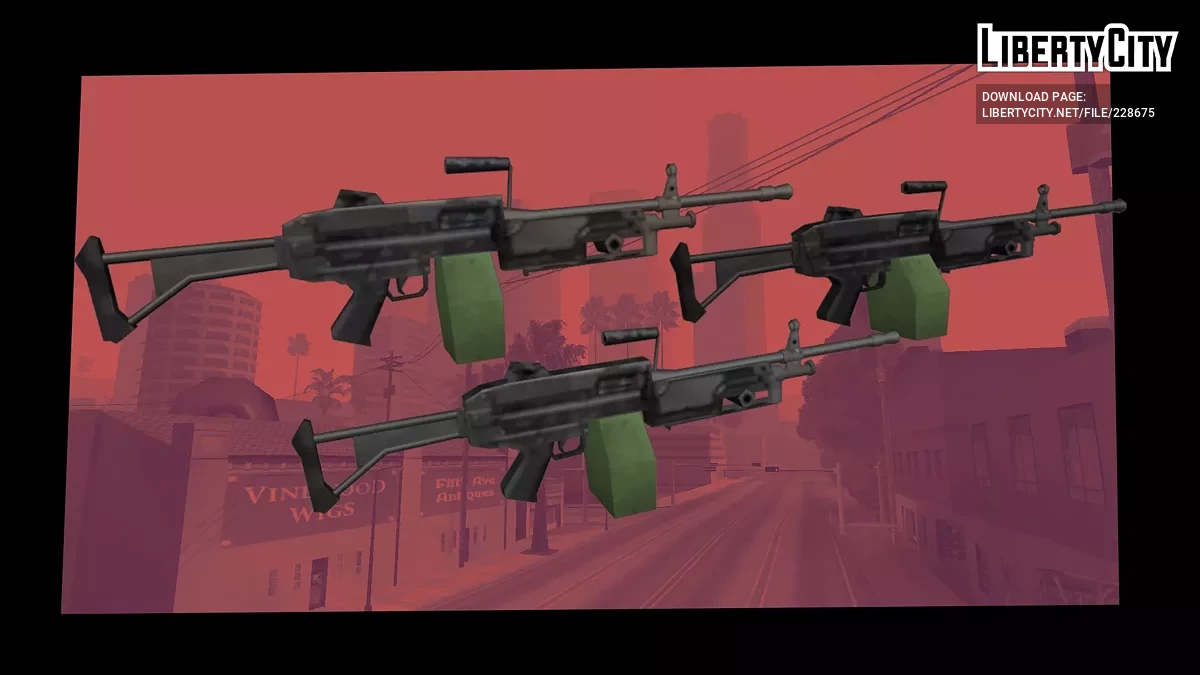 M249 / GTA San Andreas