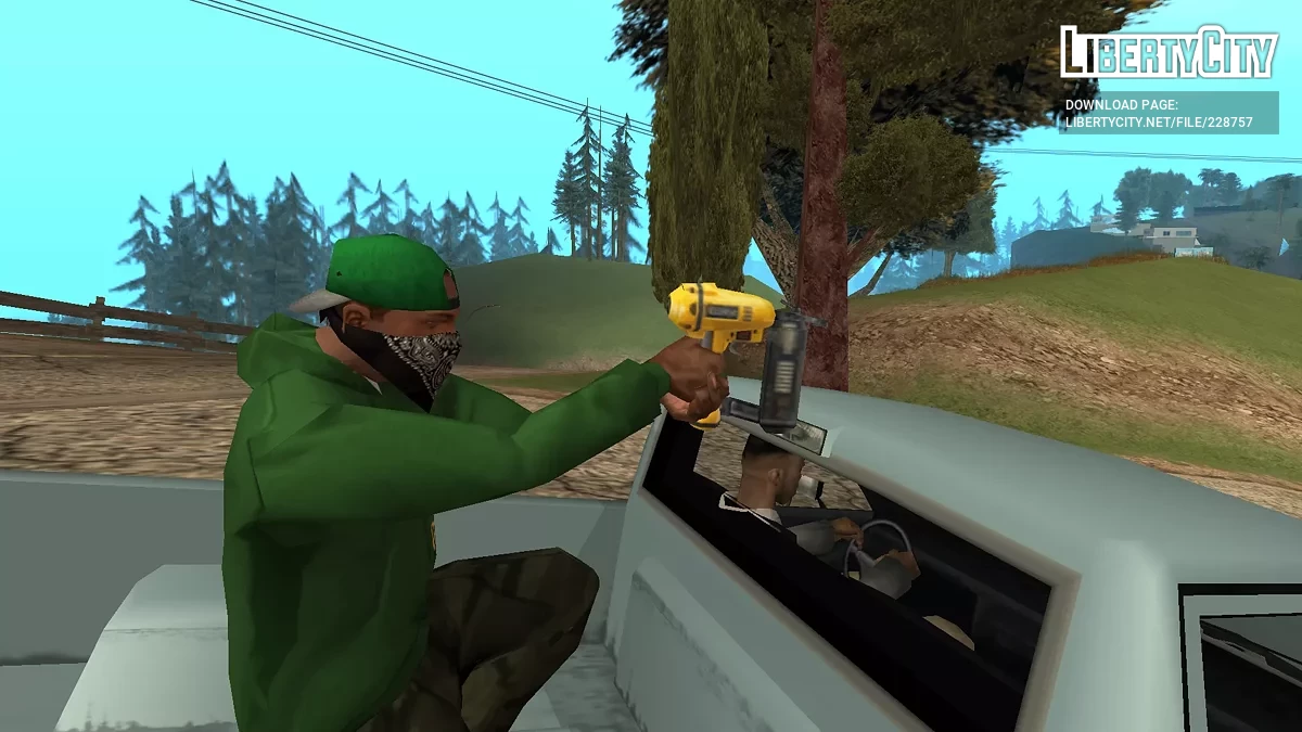 Гвоздезабивной пистолет / GTA San Andreas