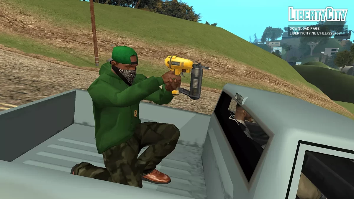 Гвоздезабивной пистолет / GTA San Andreas