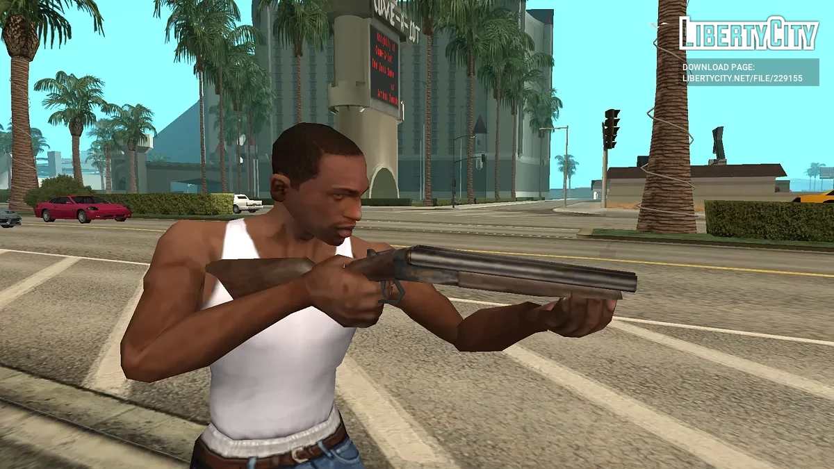 Обрубленная и короткая двуствольная дробовик / GTA San Andreas