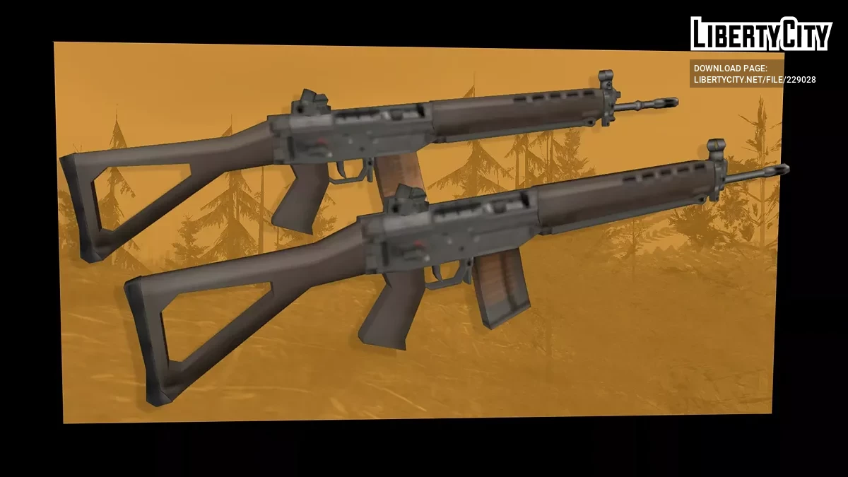 SIG SG 550 / GTA San Andreas