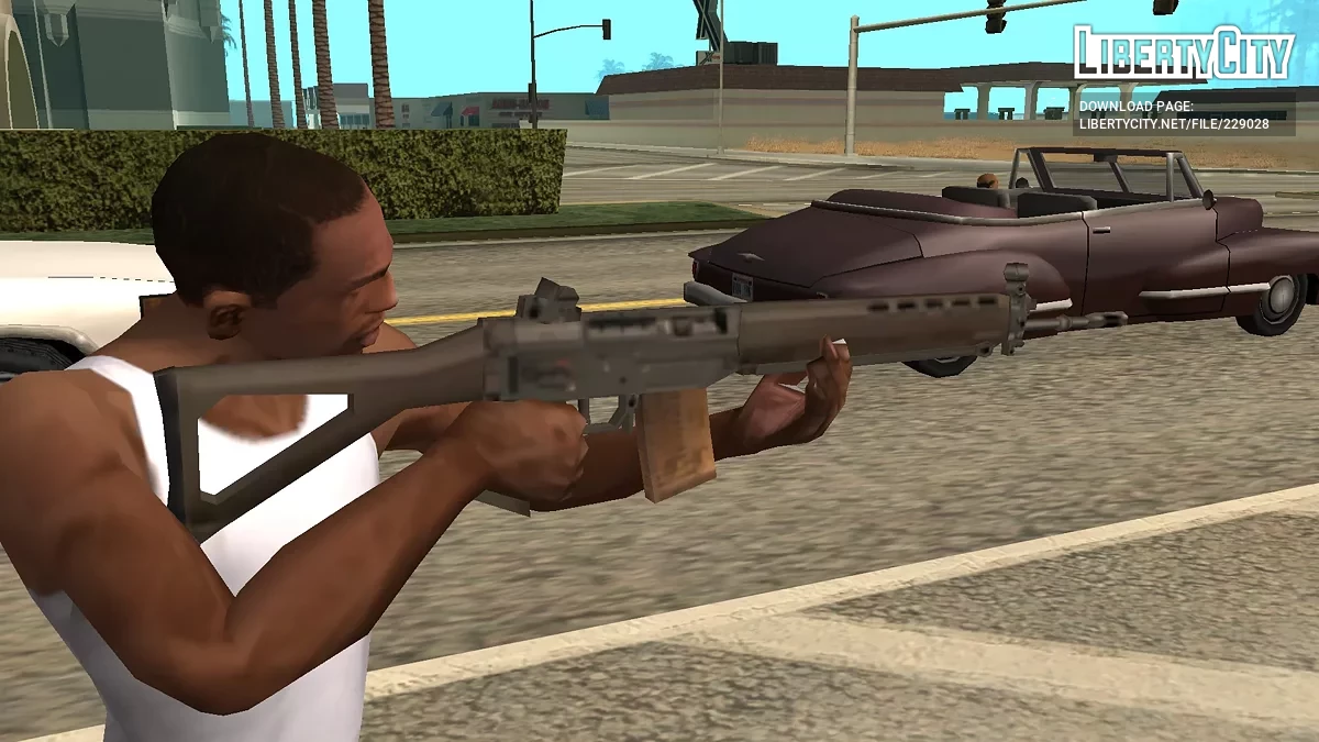 SIG SG 550 / GTA San Andreas