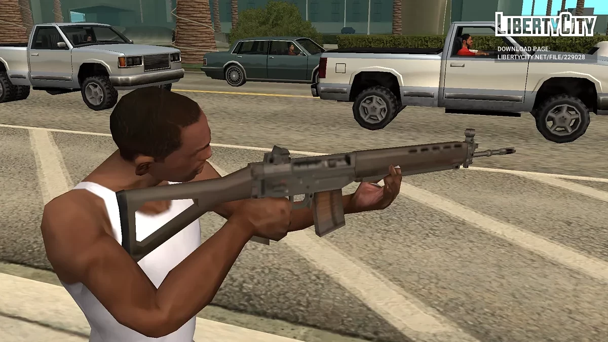 SIG SG 550 / GTA San Andreas