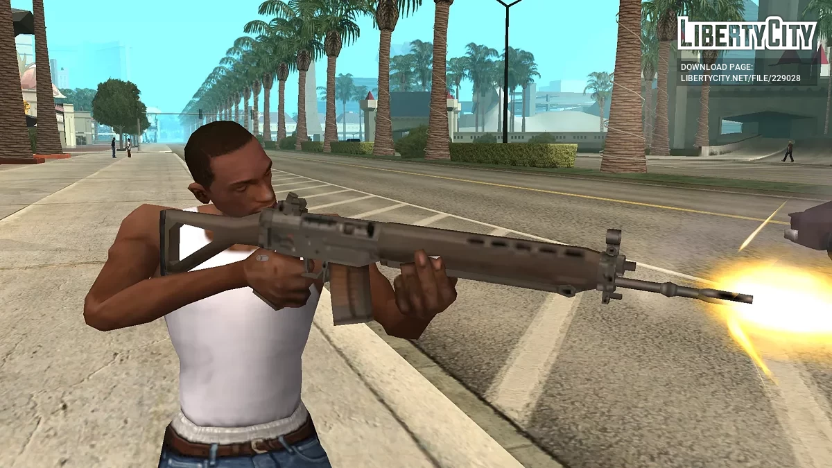 SIG SG 550 / GTA San Andreas