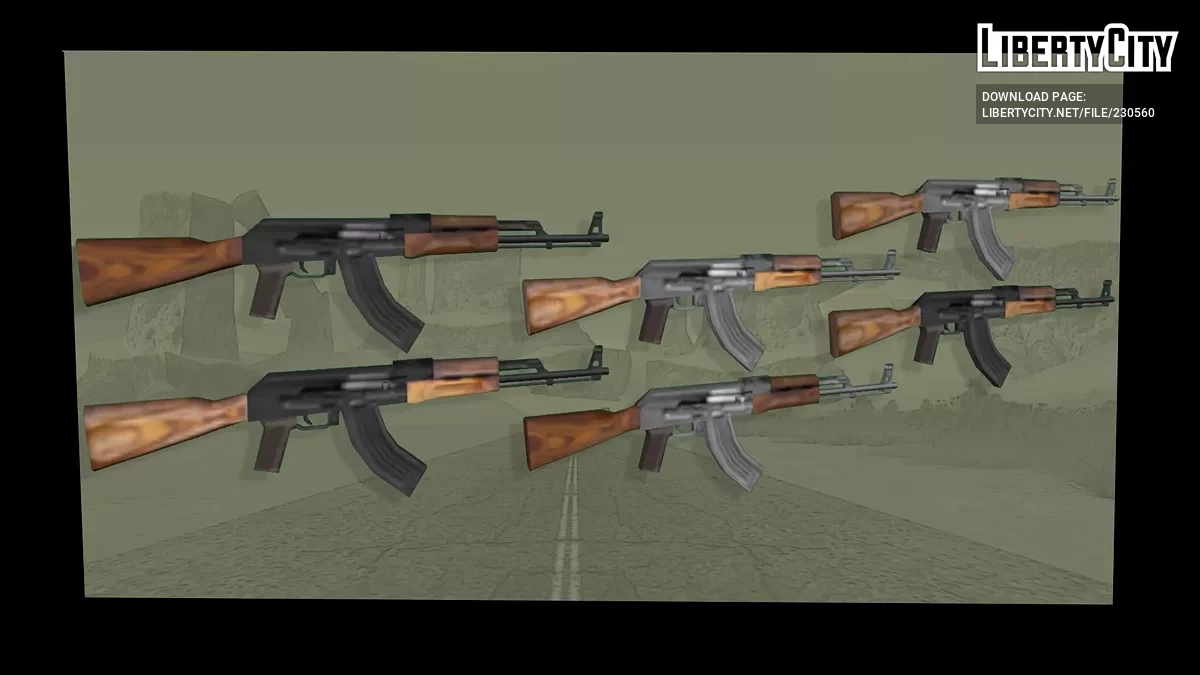 АК-47 / GTA San Andreas