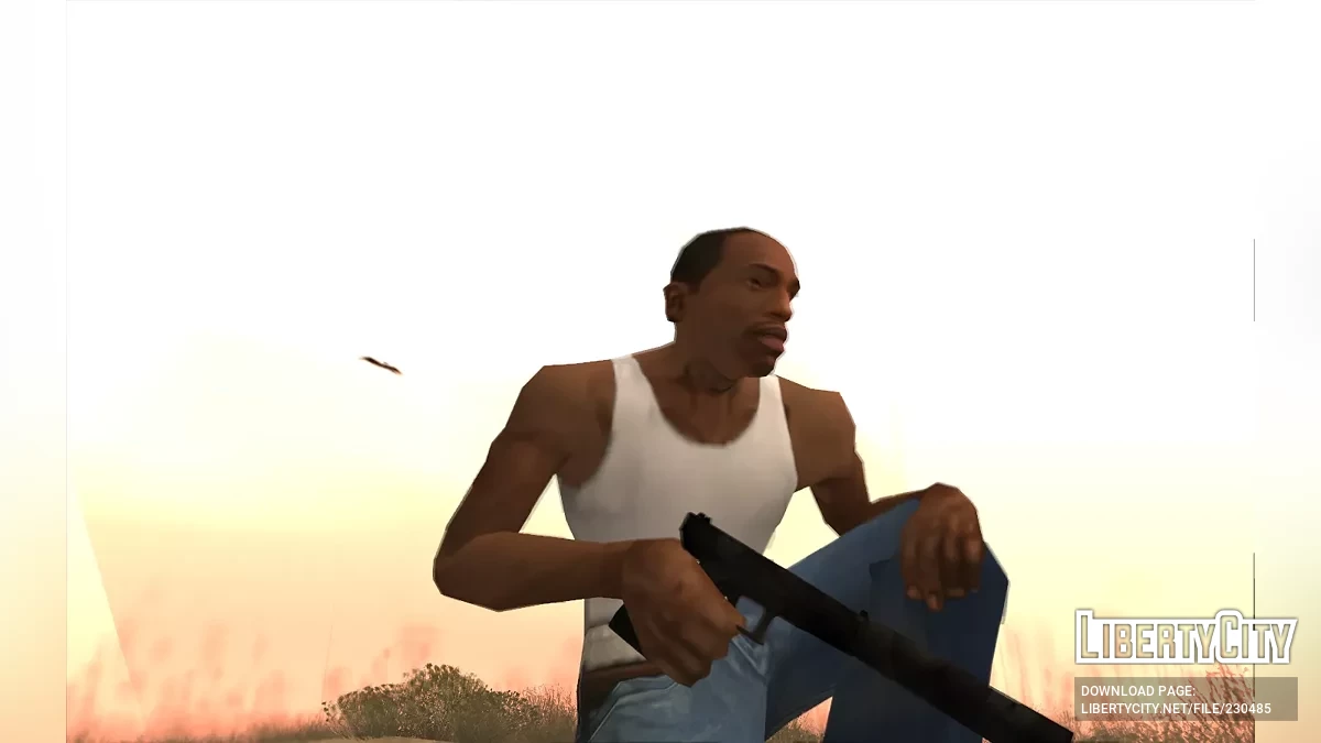 Бета-Оружие и Иконки / GTA San Andreas
