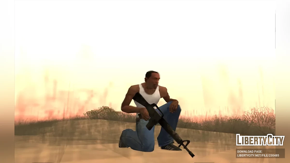 Бета-Оружие и Иконки / GTA San Andreas