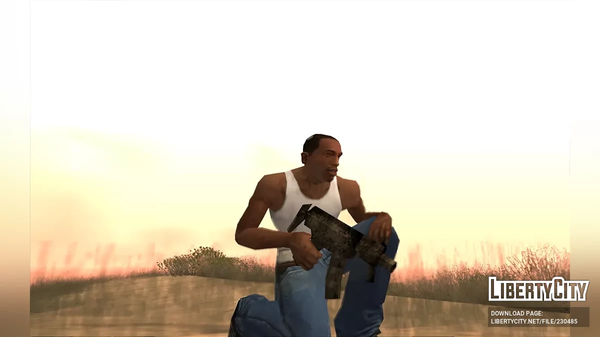 Бета-Оружие и Иконки / GTA San Andreas