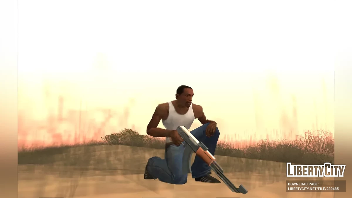 Бета-Оружие и Иконки / GTA San Andreas