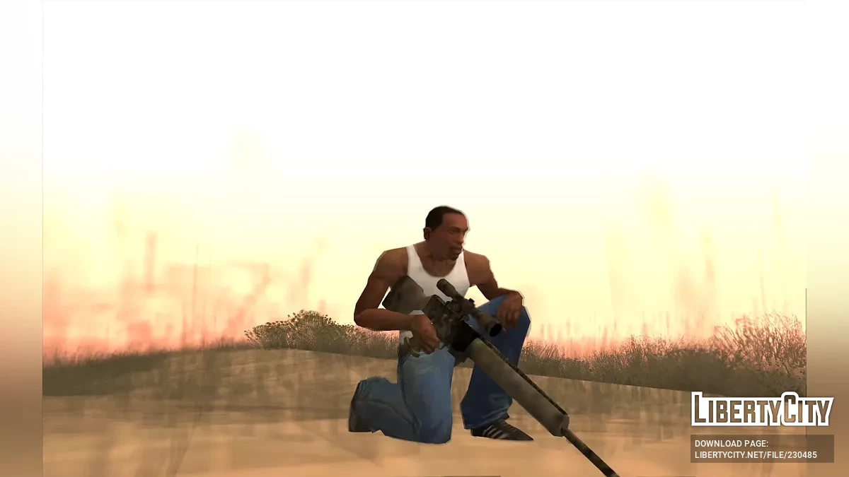 Бета-Оружие и Иконки / GTA San Andreas