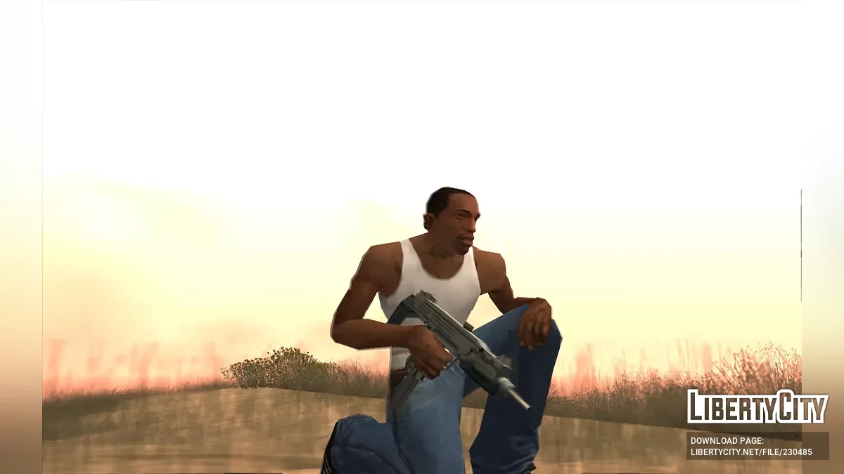 Бета-Оружие и Иконки / GTA San Andreas