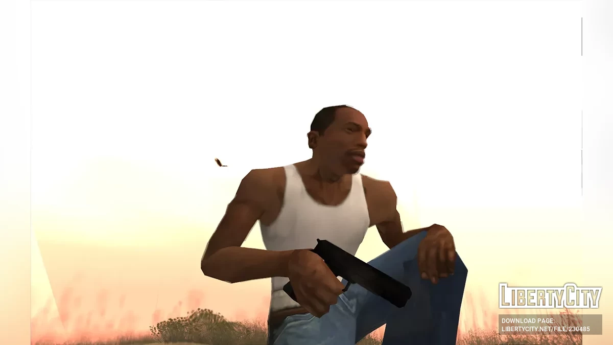 Бета-Оружие и Иконки / GTA San Andreas