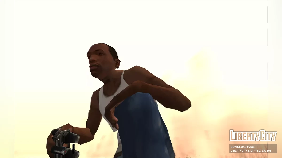 Бета-Оружие и Иконки / GTA San Andreas