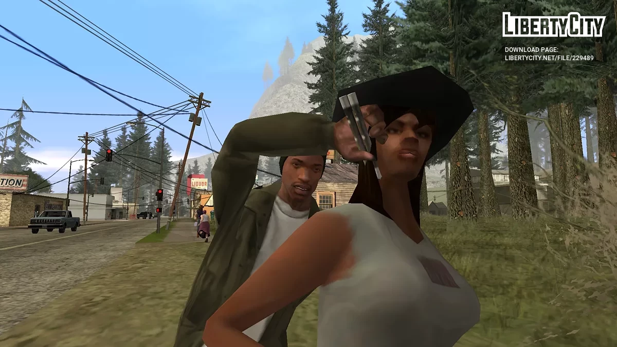 Бабочка / GTA San Andreas