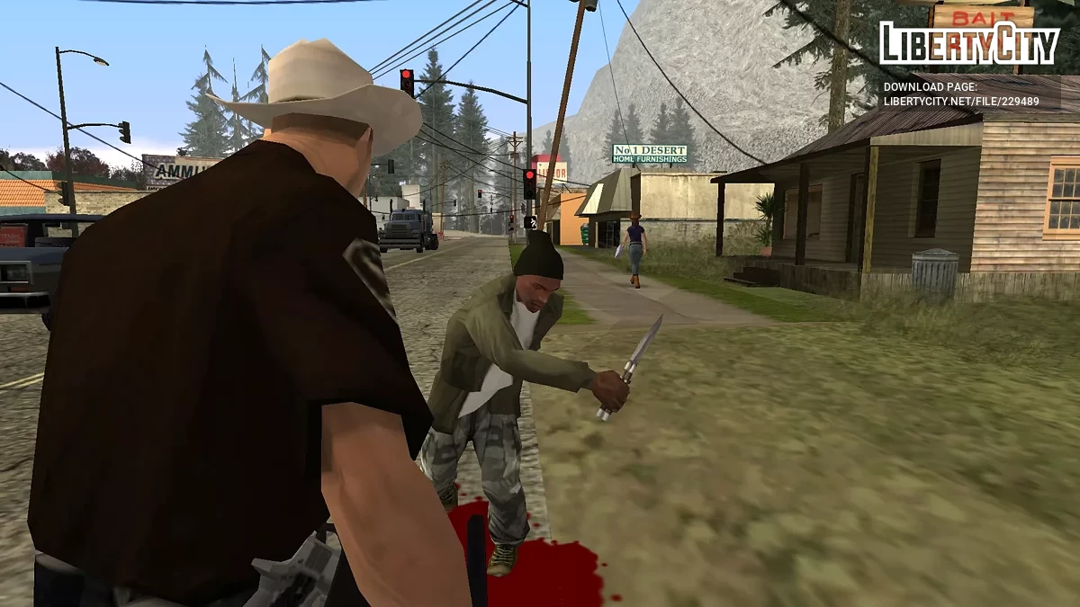 Бабочка / GTA San Andreas