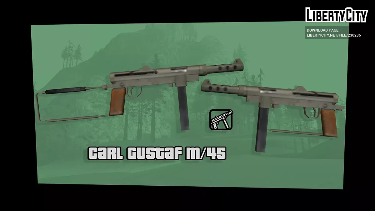 Карл Густав м/45 / GTA San Andreas