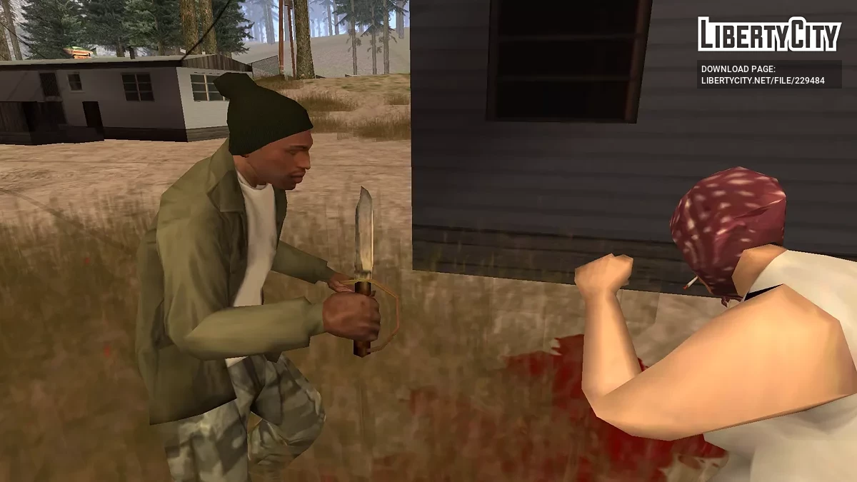 Нож Гражданской войны / GTA San Andreas