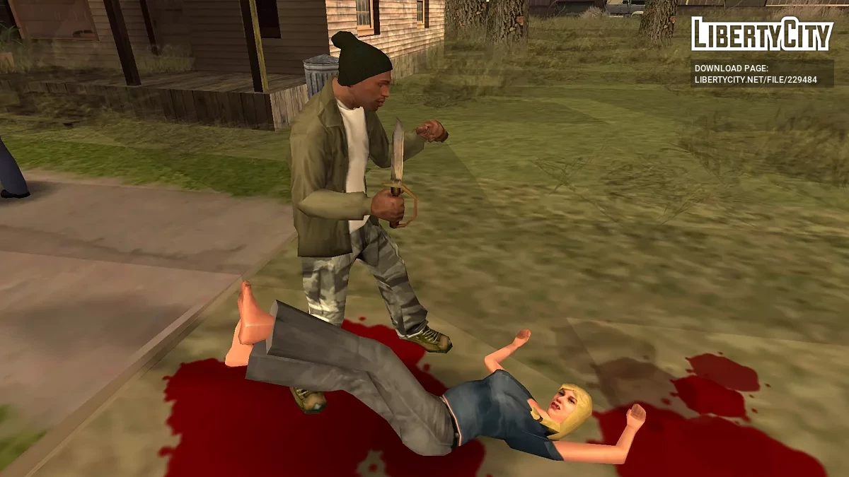 Нож Гражданской войны / GTA San Andreas