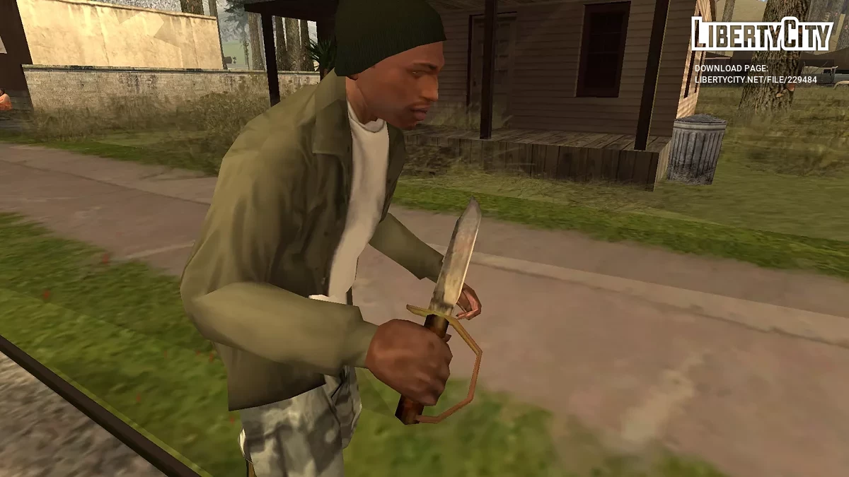 Нож Гражданской войны / GTA San Andreas