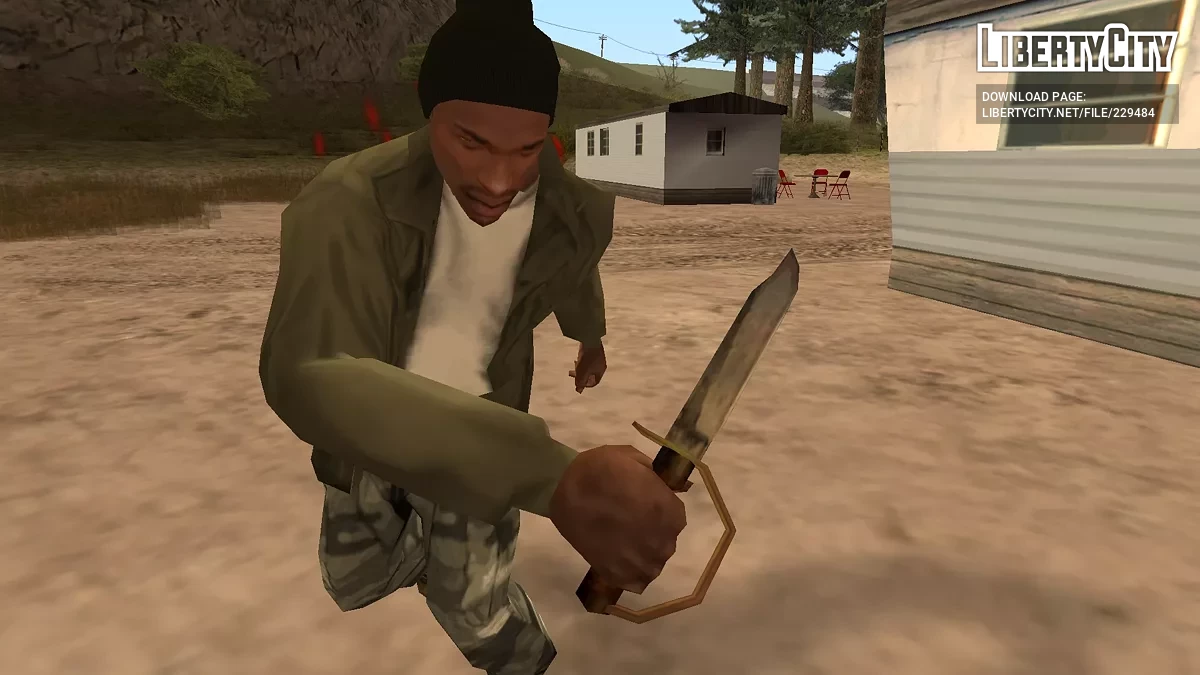 Нож Гражданской войны / GTA San Andreas