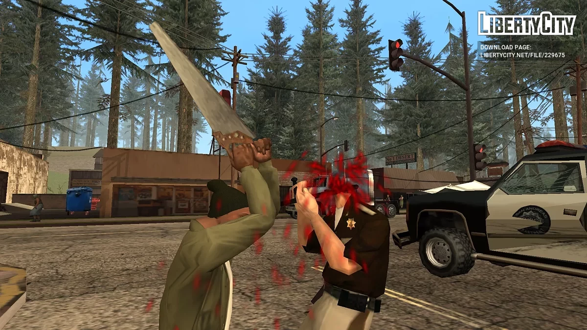 Ручная пила / GTA San Andreas