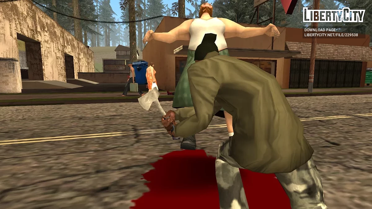 Топор / GTA San Andreas