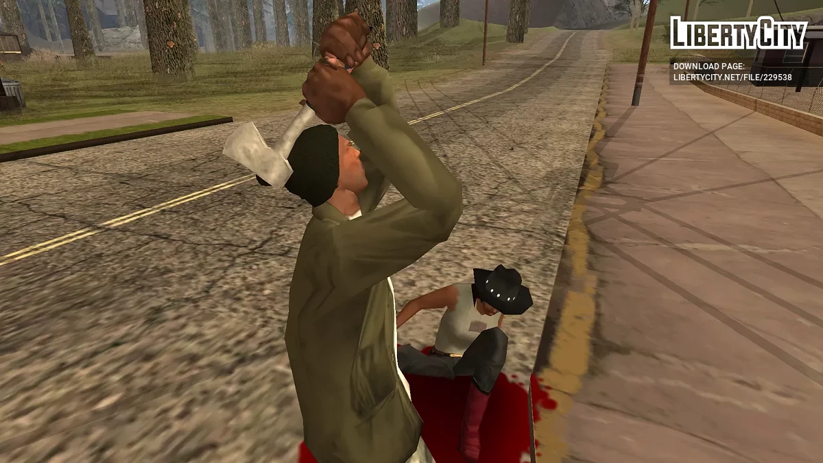 Топор / GTA San Andreas