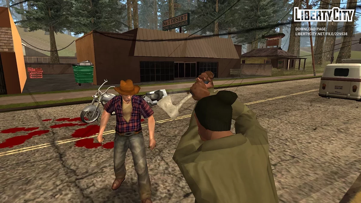 Топор / GTA San Andreas