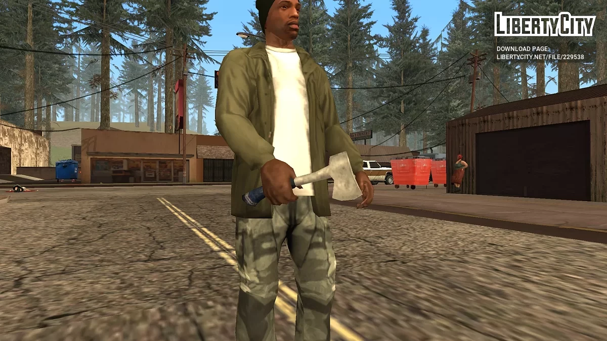 Топор / GTA San Andreas