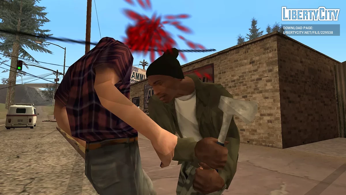 Топор / GTA San Andreas