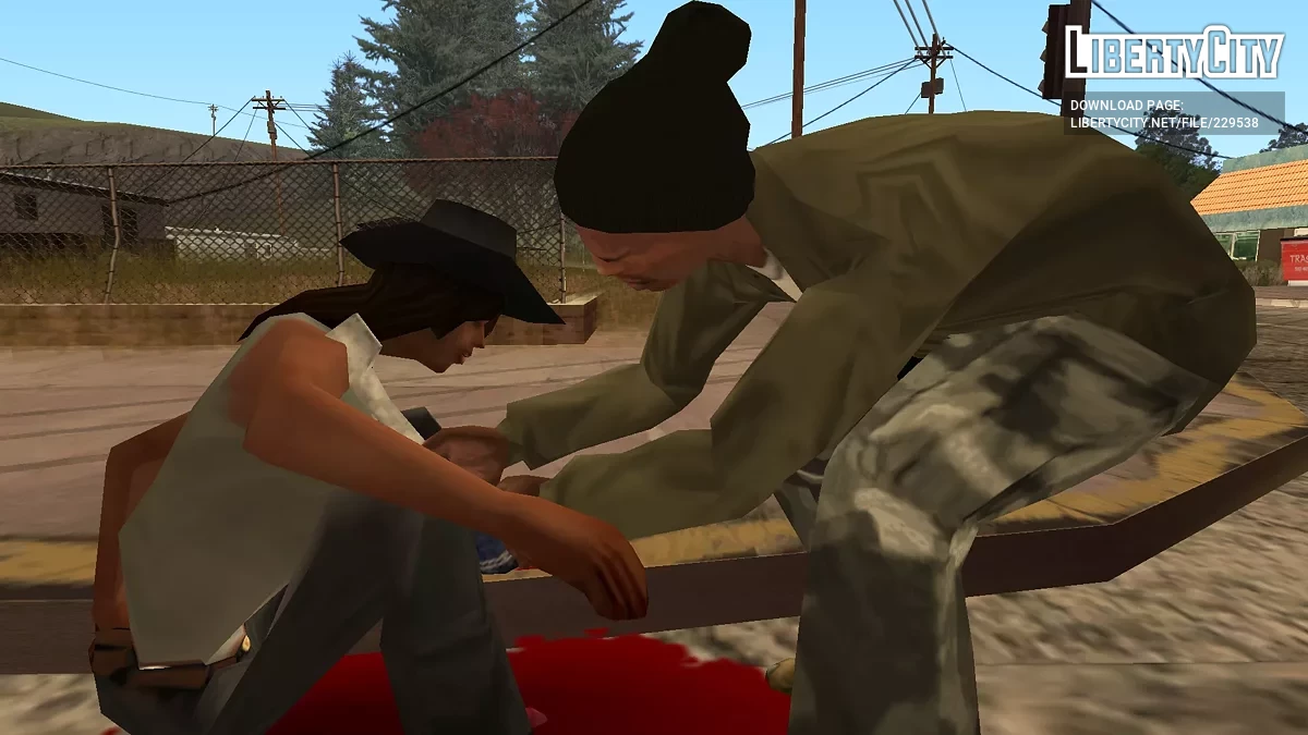 Топор / GTA San Andreas
