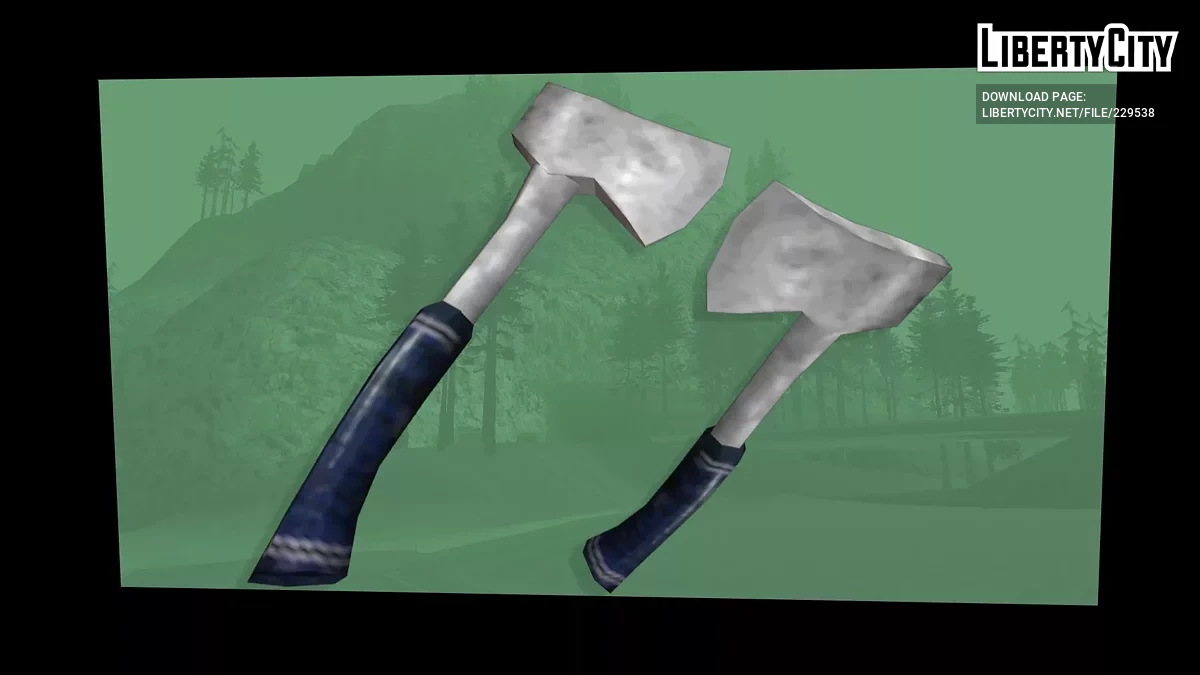 Топор / GTA San Andreas